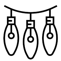 icon showing multiple lights